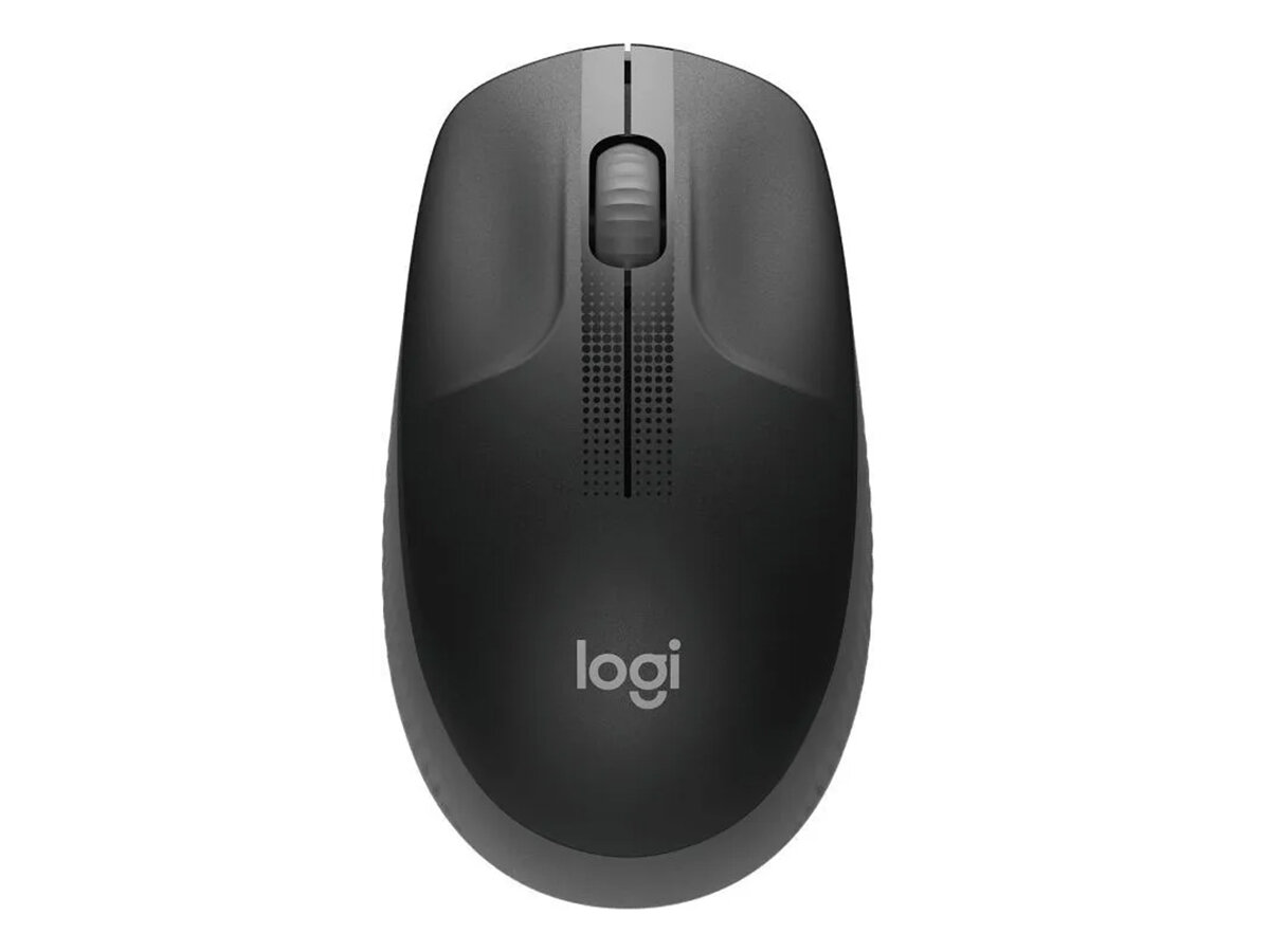 Мышь беспроводная Logitech M190, 1000dpi, Wireless/USB, Черный, 910-005923/910-005905