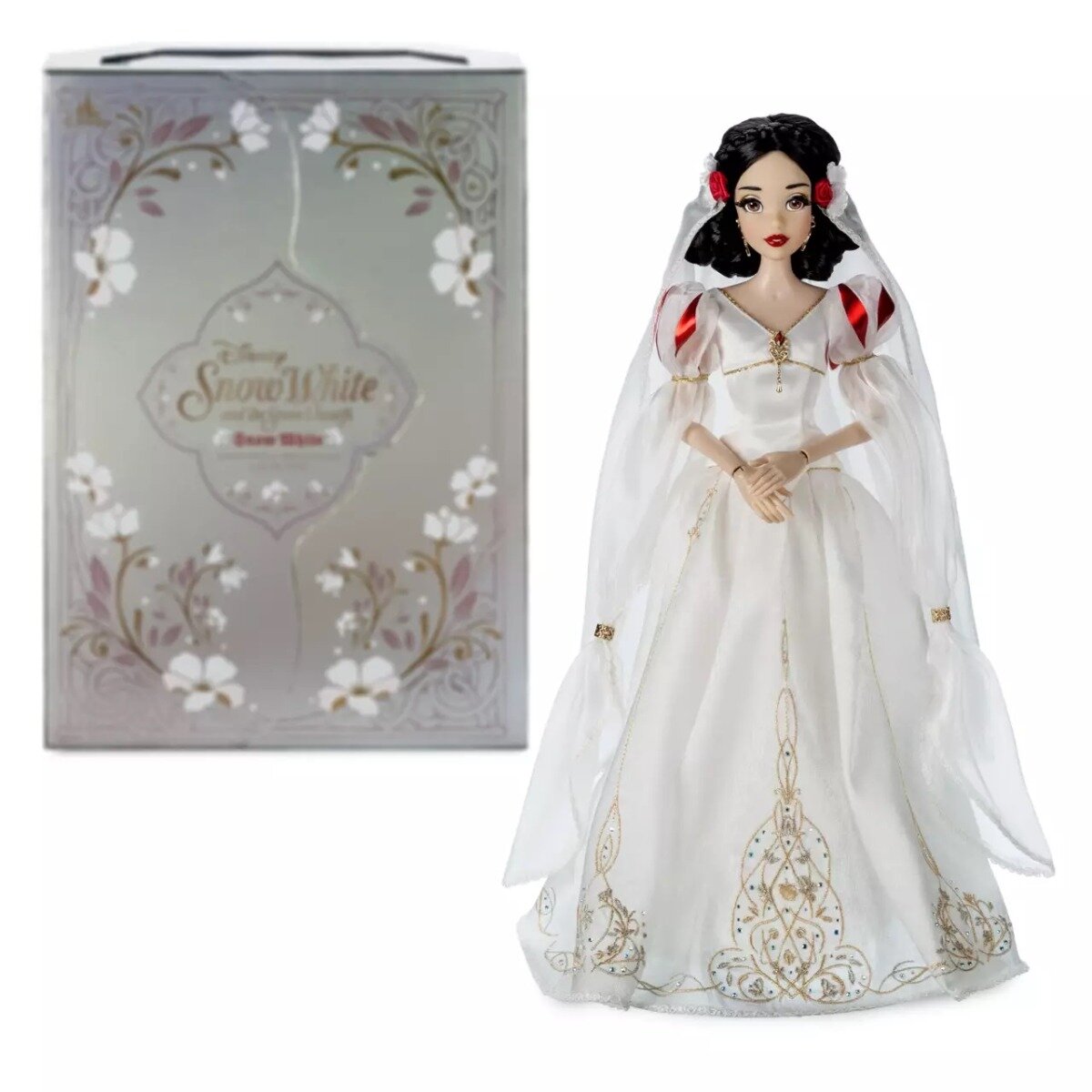 Кукла Disney Snow White Limited Edition Doll – Snow White and the Seven Dwarfs 85th Anniversary (Дисней 85-я годовщина Белоснежки и Семи Гномов - Бело