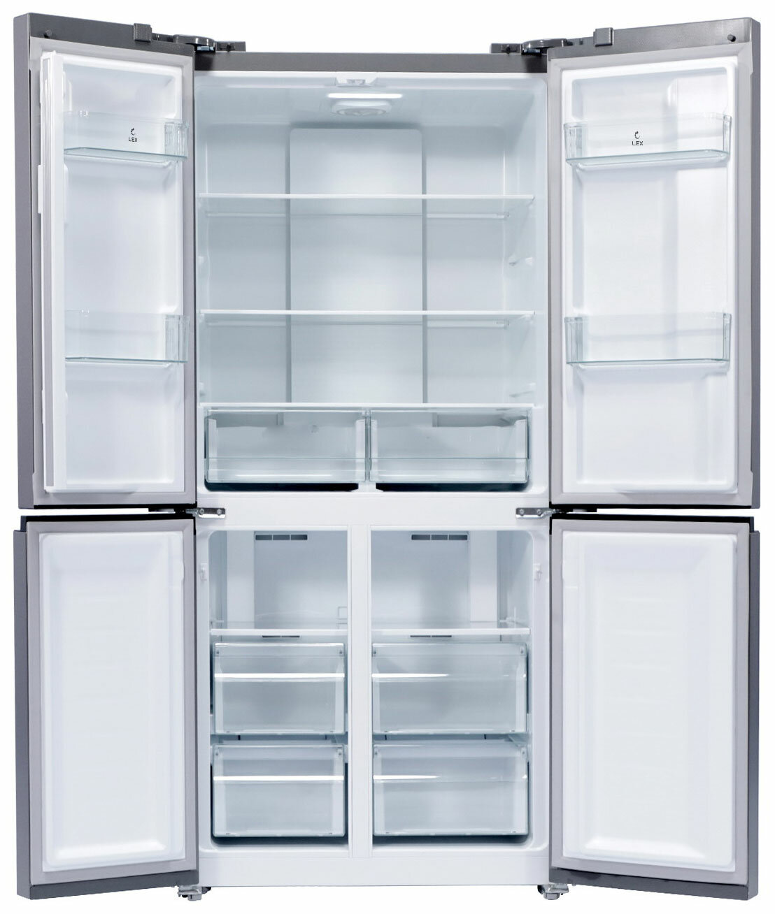 Холодильник трехкамерный Lex LCD450XID - фото №2