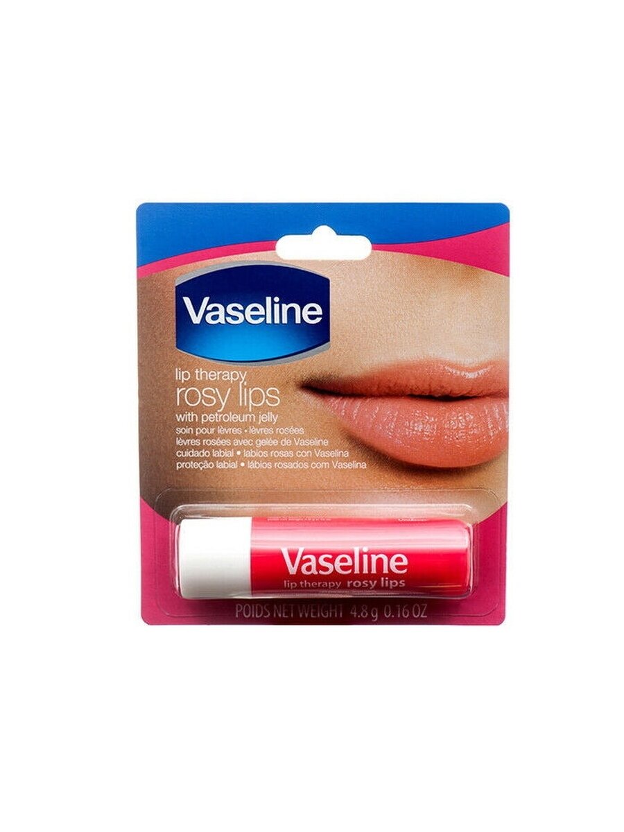 Vaseline Rosy Lips бальзам для губ 4,8г