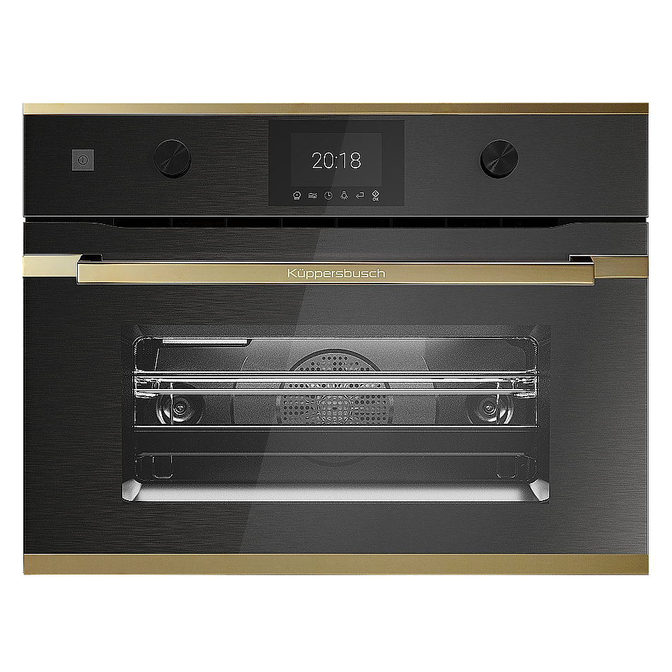 Компактный духовой шкаф с микроволнами Kuppersbusch CBM 6350.0 GPH 4 Gold