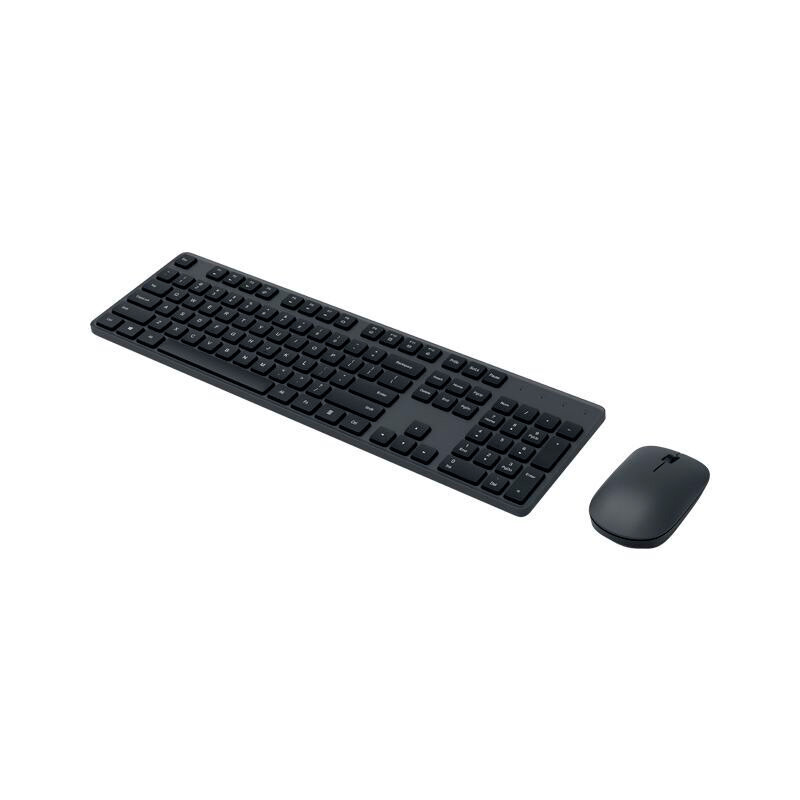 Клавиатура и мышь Xiaomi Mi Wireless Keyboard and Mouse Combo ENG (WXJS01YM) (black)