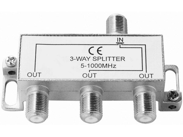 Делитель телевизионный спутниковый Selenga 1x3 ( 5 - 1000 MHz )