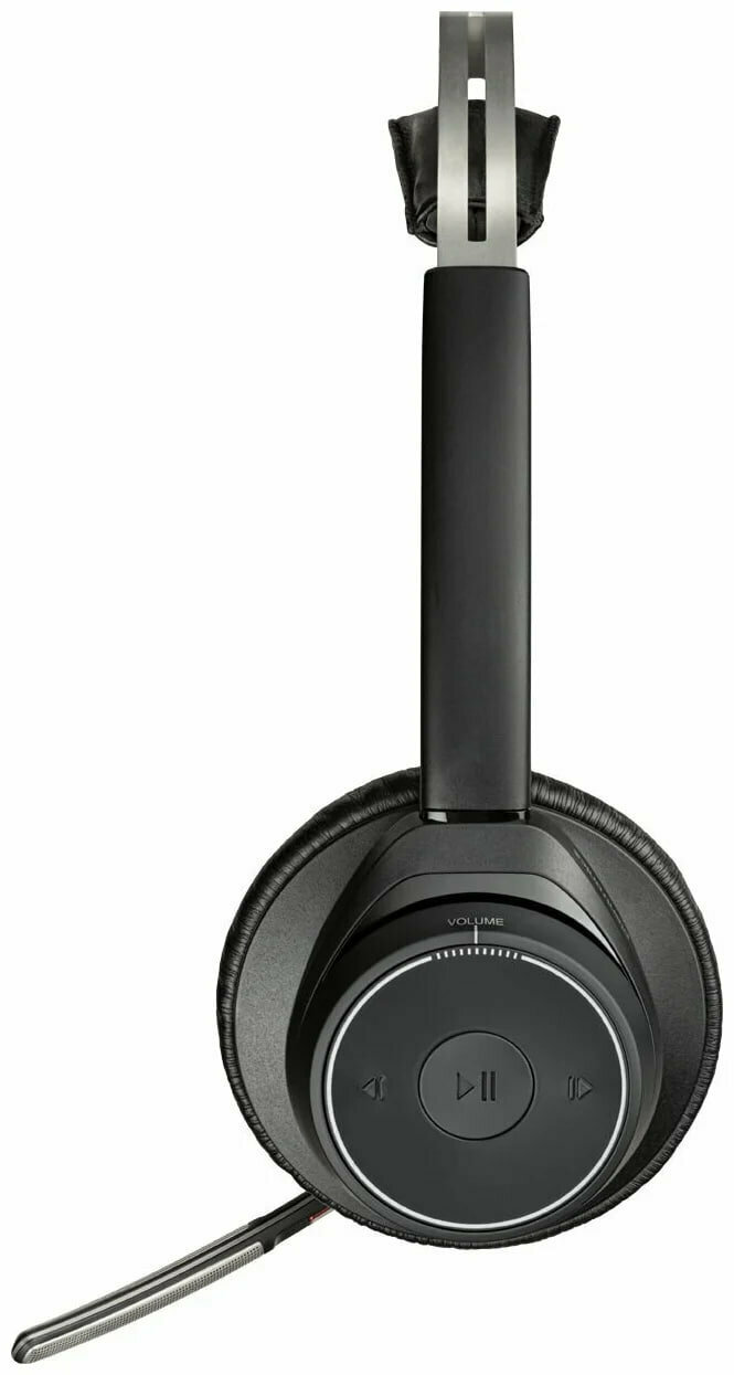 Наушники с микрофоном PLANTRONICS Voyager Focus UC B825M, , накладные, bluetooth, черный - фото №2