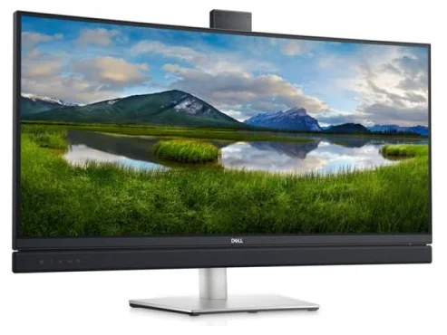 Dell Монитор Dell 34" C3422WE (3440 x 1440) CURVED Conferencing Monitor важно:без EU кабеля пит в компл