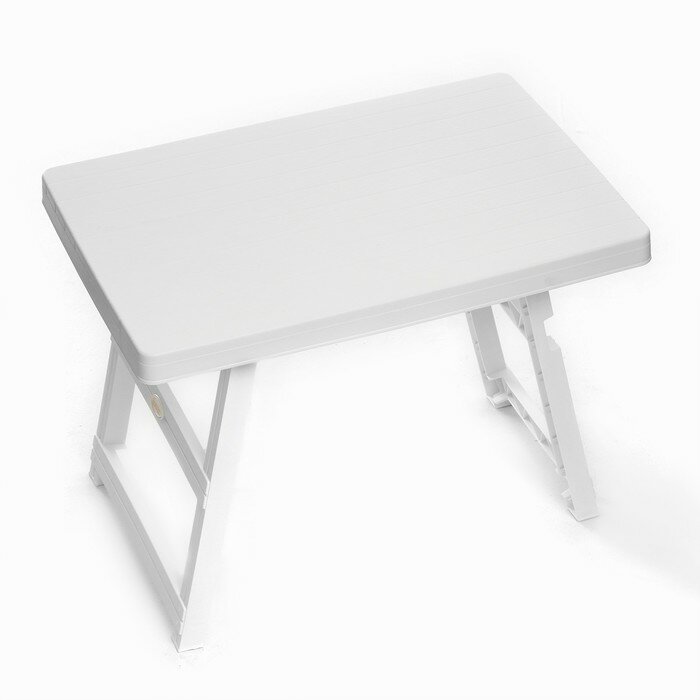 Кофейный столик "Катлан" 53 х 78 х 57 см, белый - фотография № 2