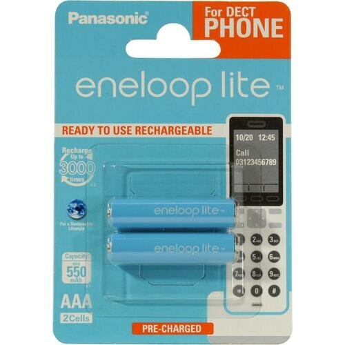Аккумулятор Panasonic Eneloop Lite BK-4LCCE/2DE