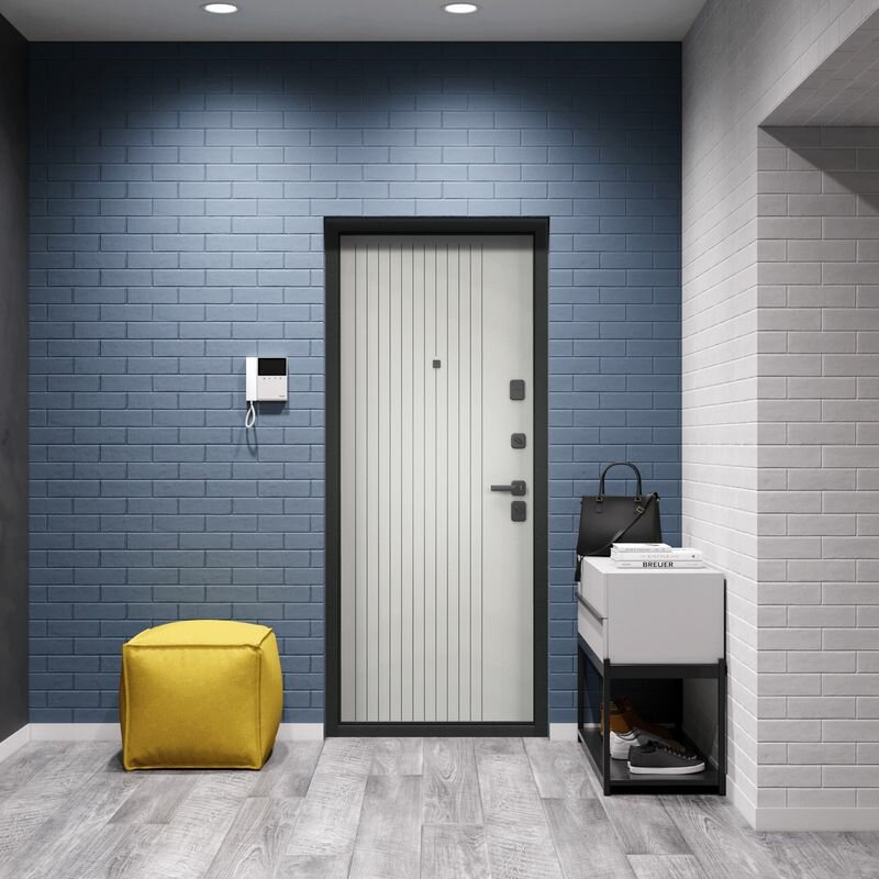 Дверь входная для квартиры Torex Comfort X 860х2050 правый, тепло-шумоизоляция, антикоррозийная защита, замки 4-ого класса, черный/белый - фотография № 4