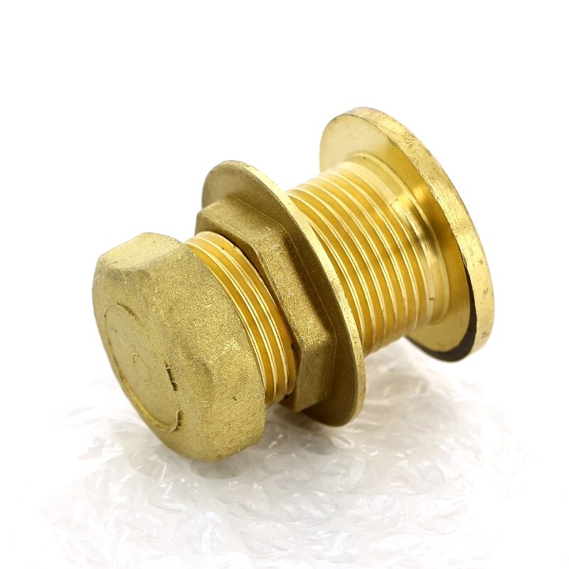 фото Выпуск резервуарный фланец-Н с контргайкой и заглушкой TIEMME 1"