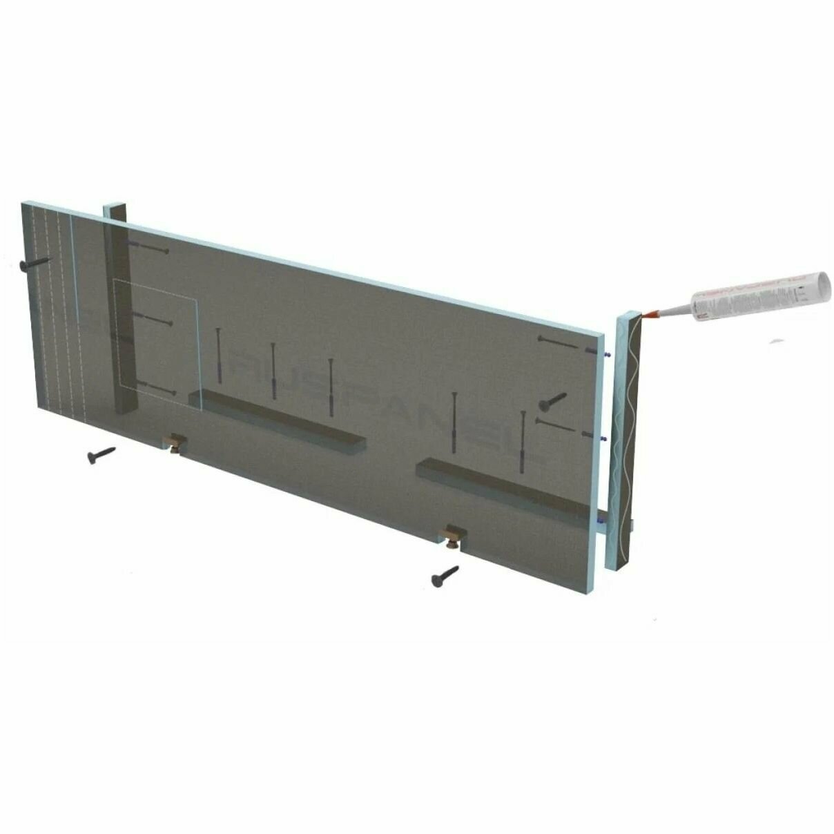 фото Экран под ванну Руспанель РПГ (Ruspanel RPG) 1800х600 мм