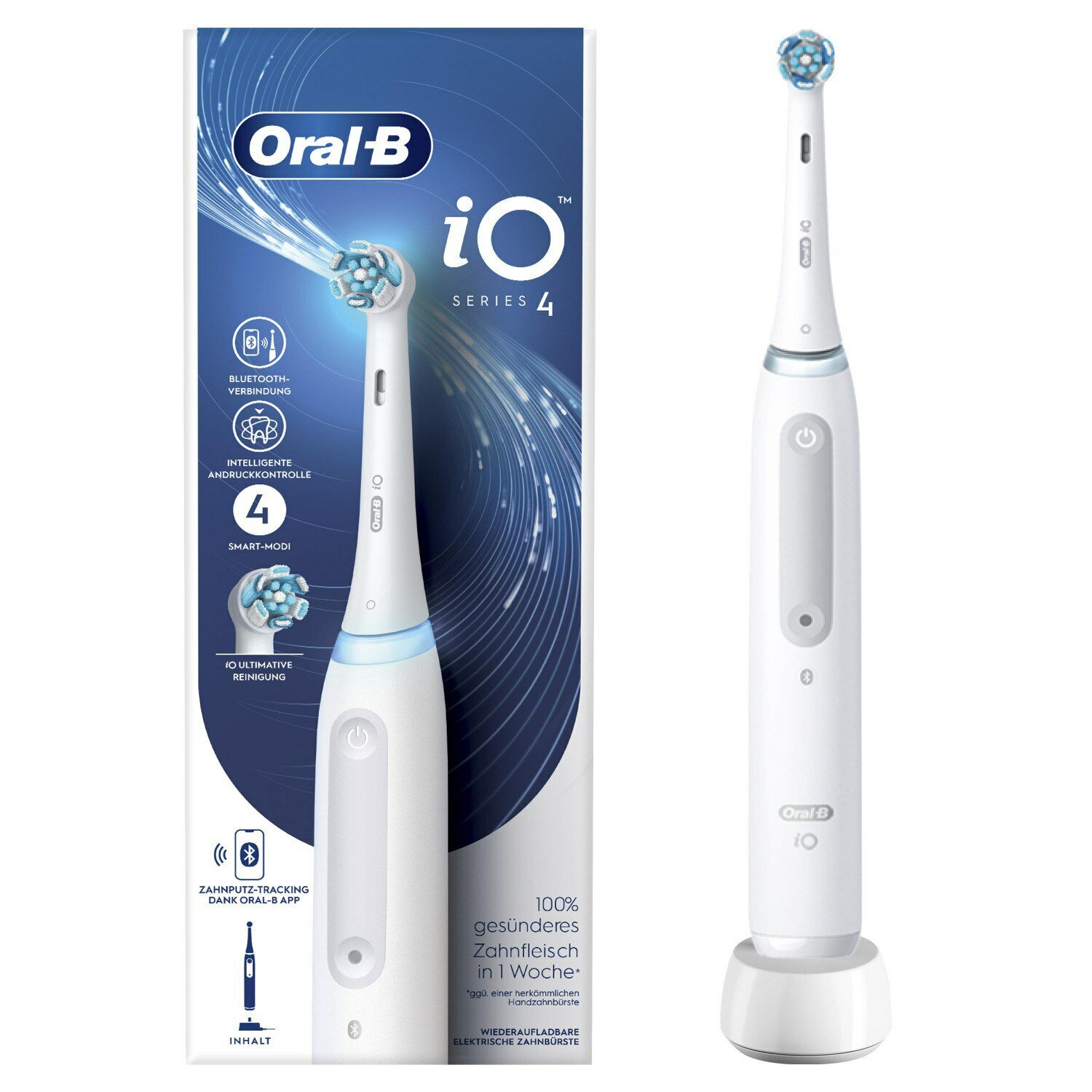 Электрическая зубная щетка Oral-B iO Series 4 White