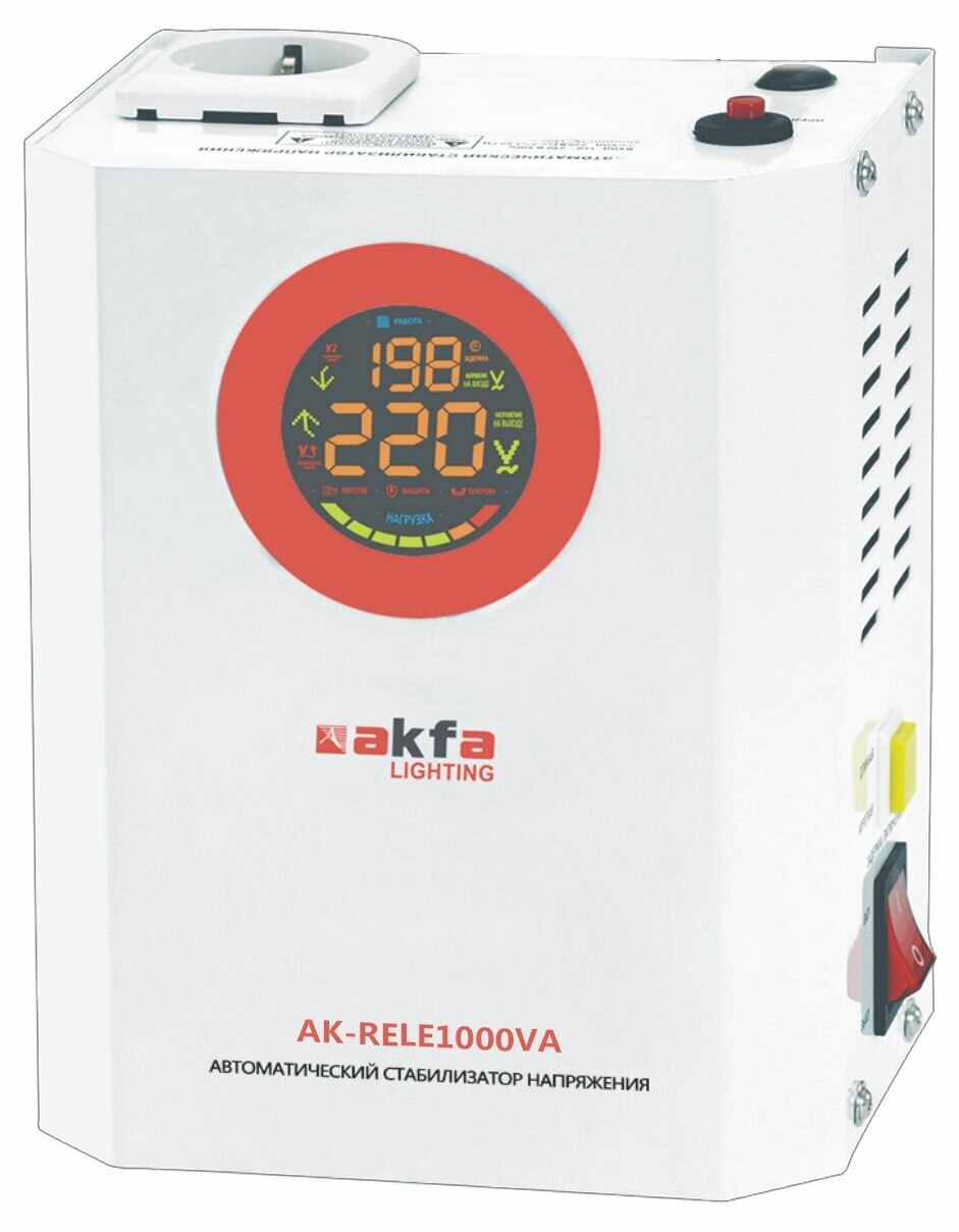 Стабилизатор напряжения Аkfa Lighting AK-RELE 1Kv - фотография № 1