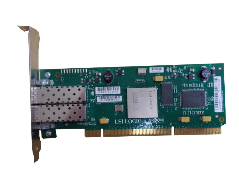 Контроллер LSi Logic SGL PCI-X, 4G Fibre, 2 Ch, Opt Controller LSI7204XP-SGI