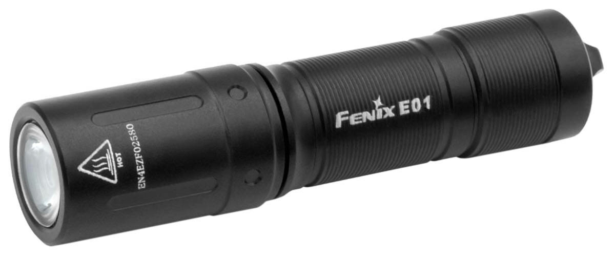 Светодиодный фонарь Fenix E01 V2.0 black