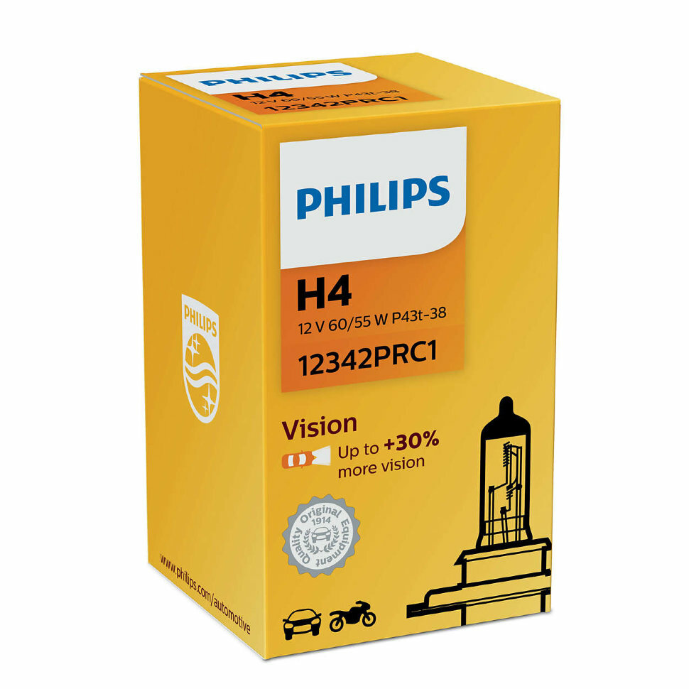 Лампа Philips Vision (1 шт.)
