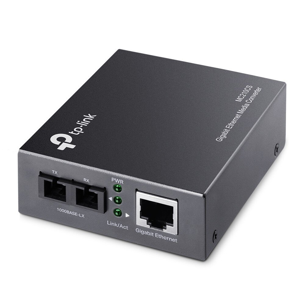 TP-Link MC210CS Медиаконвертер 1/1000M RJ45 port (Auto MDI/MDIX), Full-duplex, up to 15Km