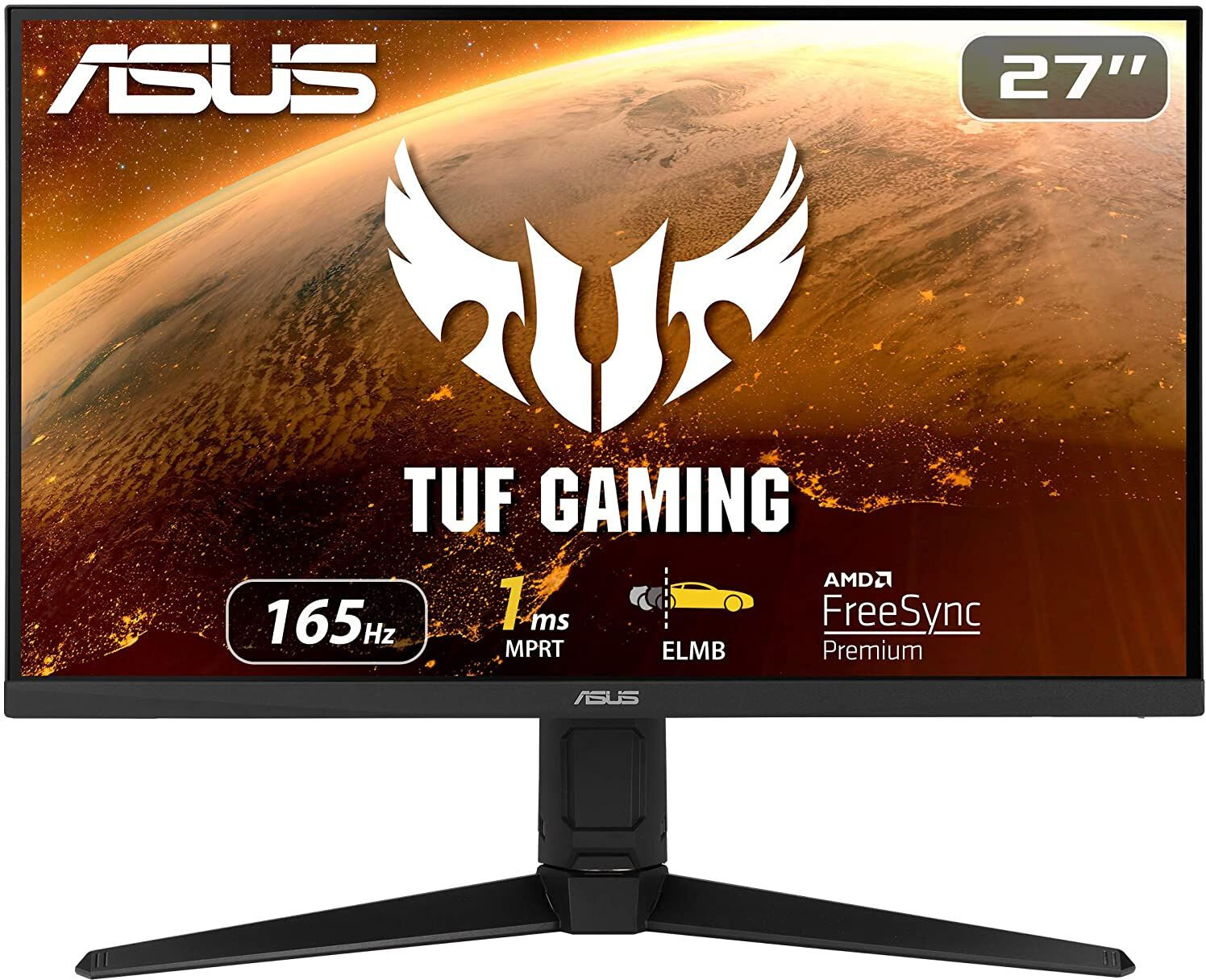 Монитор Asus 27" TUF Gaming VG279QL1A IPS 1920x1080 165Hz G-Sync 400cd/m2 16:9