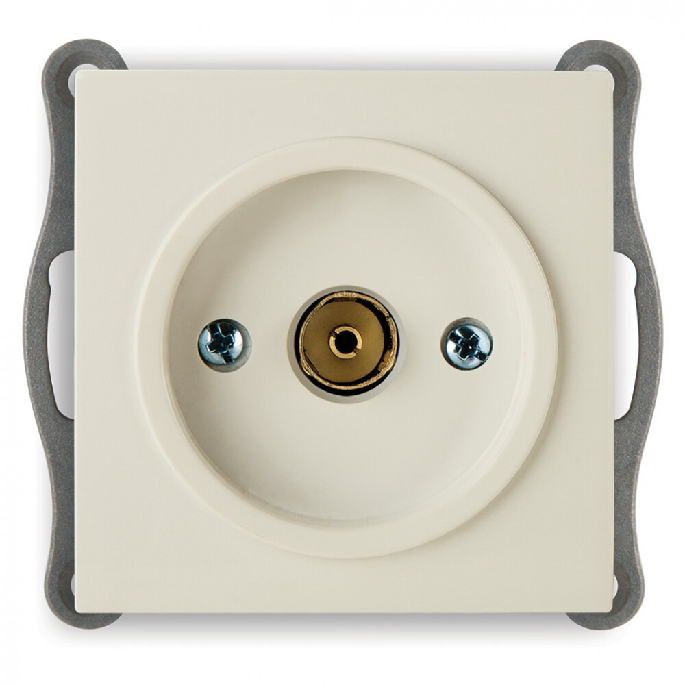 фото Nilson Розетка ТВ концевая СУ, TOURAN-ALEGRA-THOR, кремовый 24120429