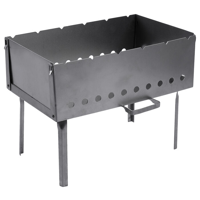 Мангал-дипломат №1 40 x 25 x 40 см, сталь 1,5 мм, в сумке./В упаковке шт: 1