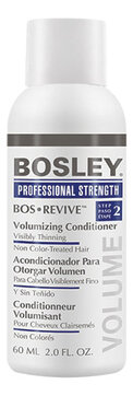 Bosley Кондиционер для объема истонченных волос Bos Revive Volumizing Сonditioner Visibly Thinning Hair 60мл