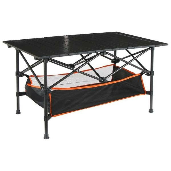 фото Стол туристический 95 х 55 х 50 см, с органайзером, цвет черный 6870891 .