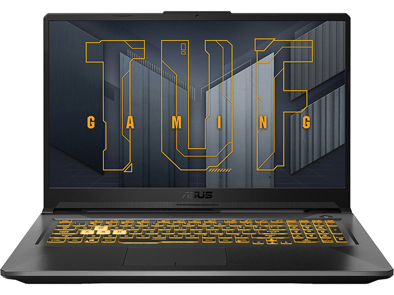 Ноутбук ASUS TUF Gaming F17 FX706HC-HX007 Grey 90NR0733-M00720 (Intel Core i5 11400H 2.7 Ghz/16384Mb/512Gb SSD/nVidia GeForce RTX 3050 4096Mb/Wi-Fi/Bluetooth/Cam/17.3/1920x1080/no OS)