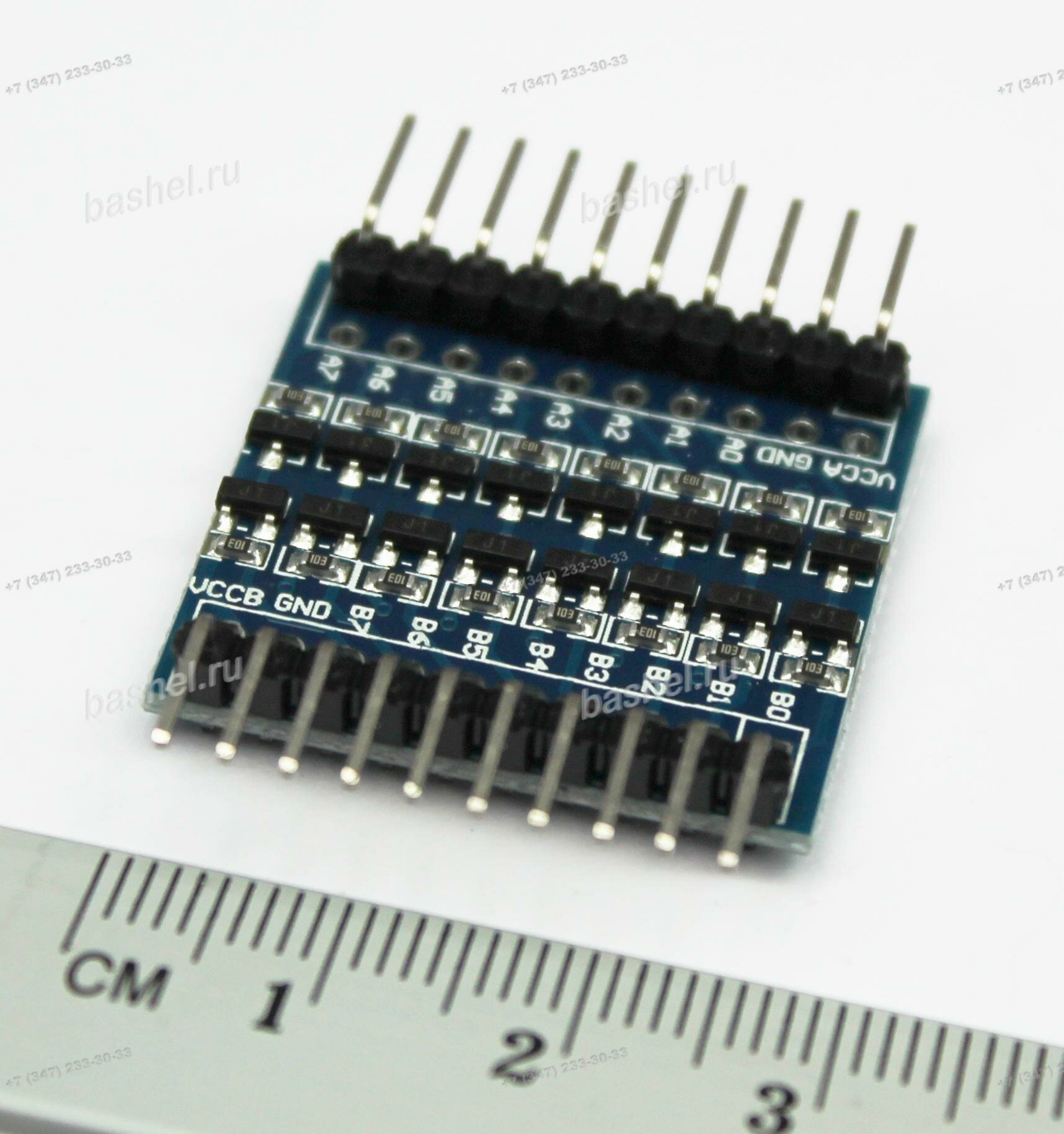 8ch Logic Level Converter Bi-Directional Module 5V to 3.3V, Интерфейсный модуль электротовар