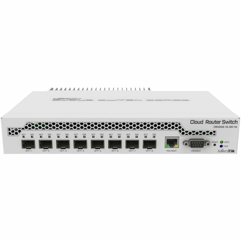 Коммутатор MikroTik CRS309-1G-8S+IN