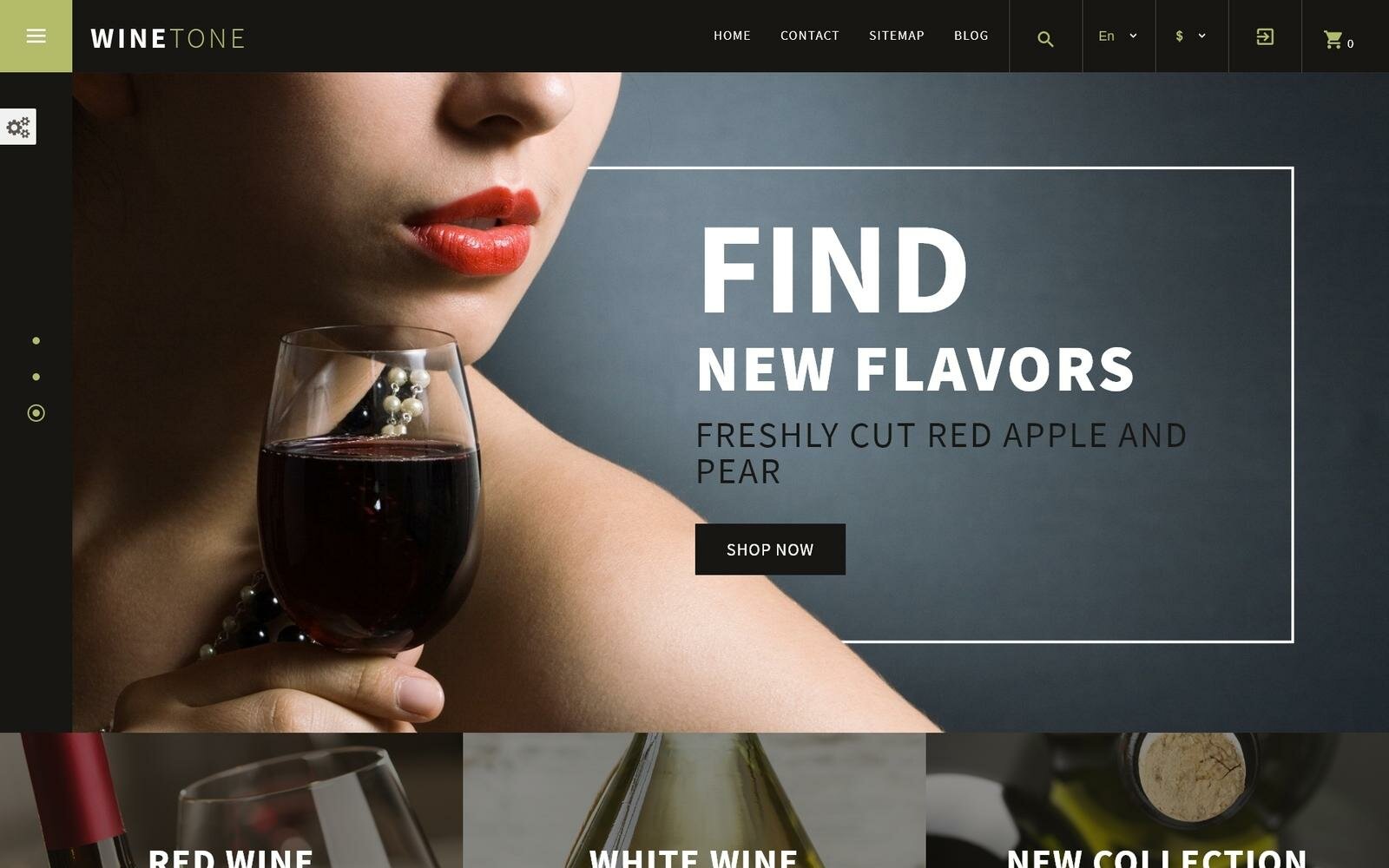 Wine Tone Тема PrestaShop