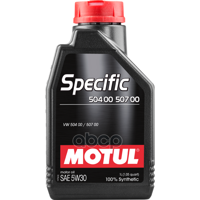 MOTUL Масло Моторное 5W30 Motul 1Л Синтетика Specific 504.00/507.00 C3