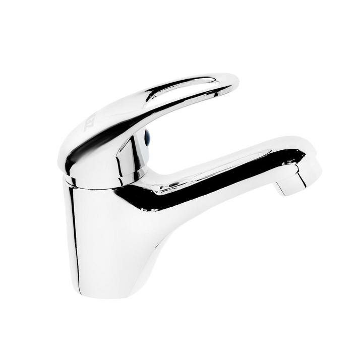 фото Смеситель для раковины ZEIN Z50153, однорычажный, картридж 35 мм, без подводки, хром (1шт.)