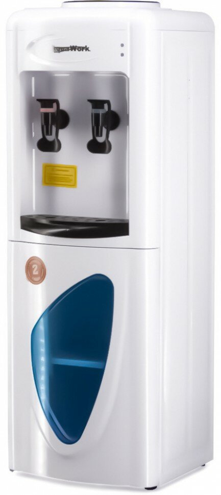 Кулер для воды Aqua Work 0.7-LDR белый со шкафчиком электронный, 0.7-LDR - фотография № 2