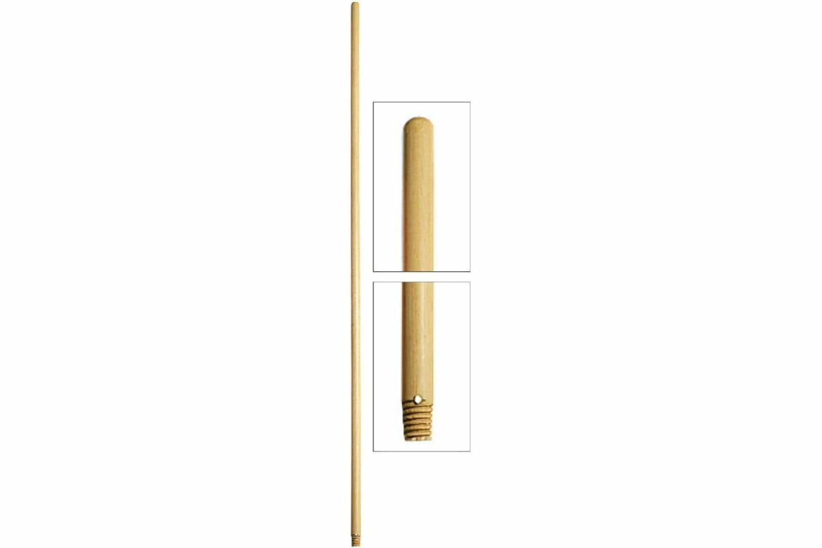 FILMOP Ручка деревянная для работы на улице, с отверстием, диаметр 30 мм, длина 145 см (9021, 9025, 9039) 1070