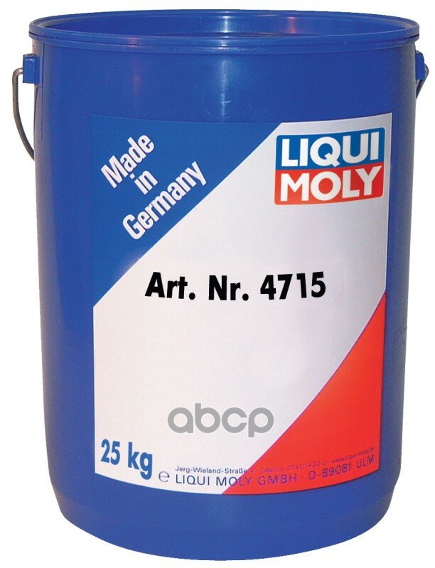 4715 Liquimoly Жидкая Консист.Смазка Д/Центр.Систем Fliessfett Zs Kook-40 (25кг) Liqui moly арт. 4715