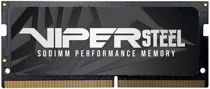 Память оперативная DDR4 SO-DIMM 8Gb Patriot Viper Steel 2666MHz CL18 (PVS48G266C8S)