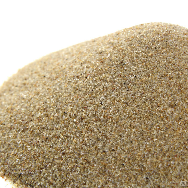 Песок кварцевый, 3кг, фракция 1.6-3.0