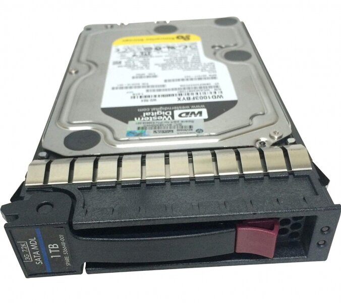 Для серверов HP Жесткий диск HP 536648-001 1Tb SATAII 3,5" HDD