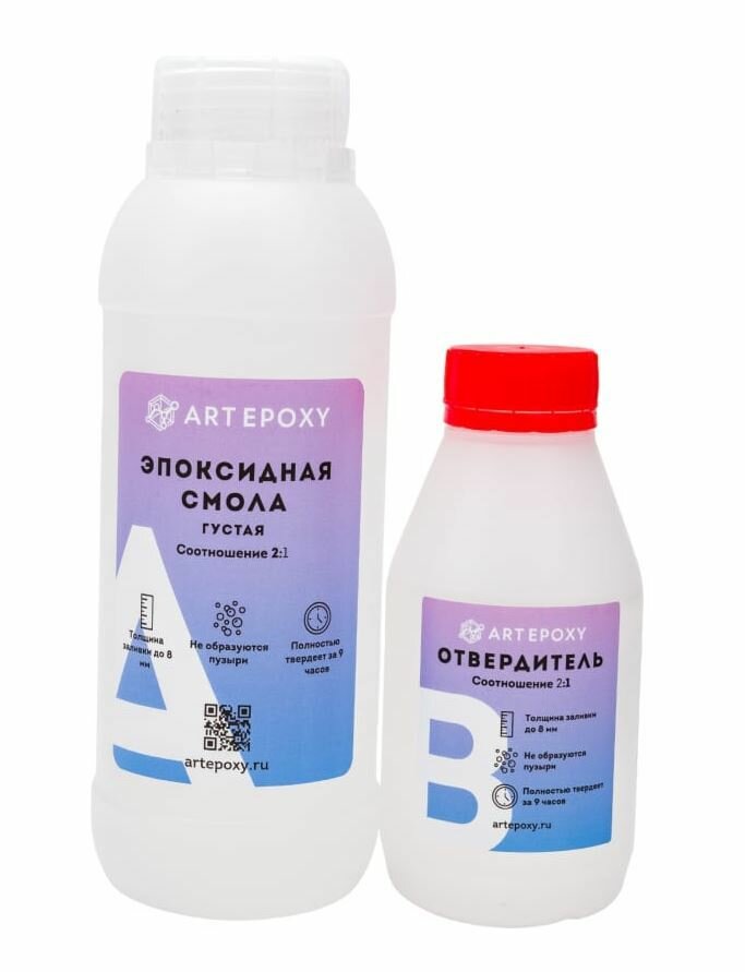 ArtEpoxy Эпоксидная смола густая 600г 21601 .