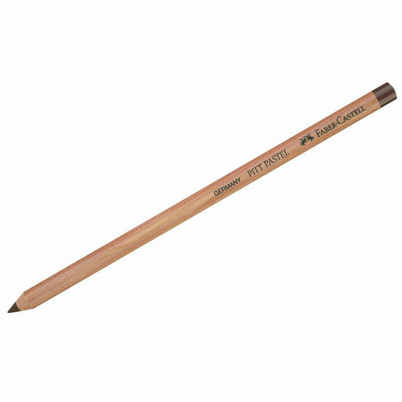 Пастельный карандаш Faber-Castell "Pitt Pastel", цвет 176 Ван Дик коричневый, 290051