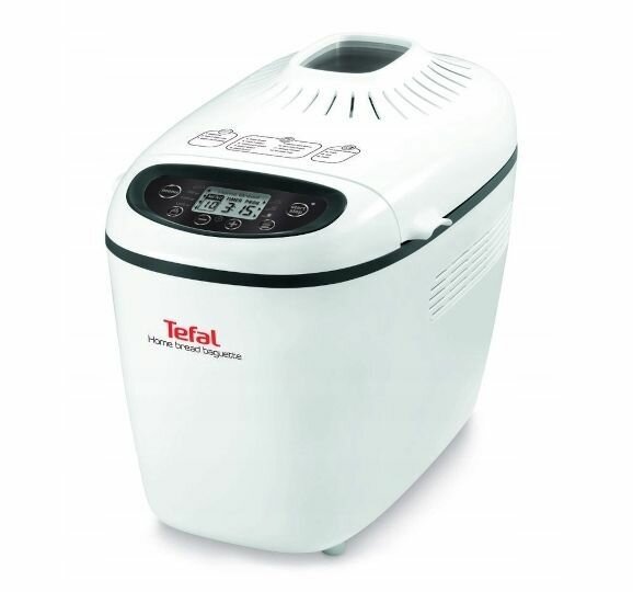 Хлебопечка Tefal Home Bred Baguette PF610138 белая 1600 Вт - фотография № 2