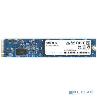 Synology Дисковый массив Synology SNV3510-400G SSD SNV3000 Series PCIe 3.0 x4 ,M.2 22110, 400GB, R3000/W750 Mb/s, IOPS 225K/45K, MTBF 1,8M repl SNV3500-400G