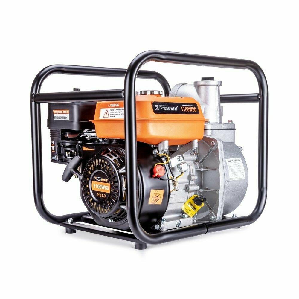 Мотопомпа бензиноая FOXWELD 1100W80