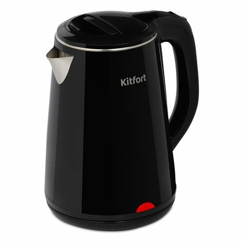 Чайник электрический KitFort КТ-6160, 2200Вт, черный