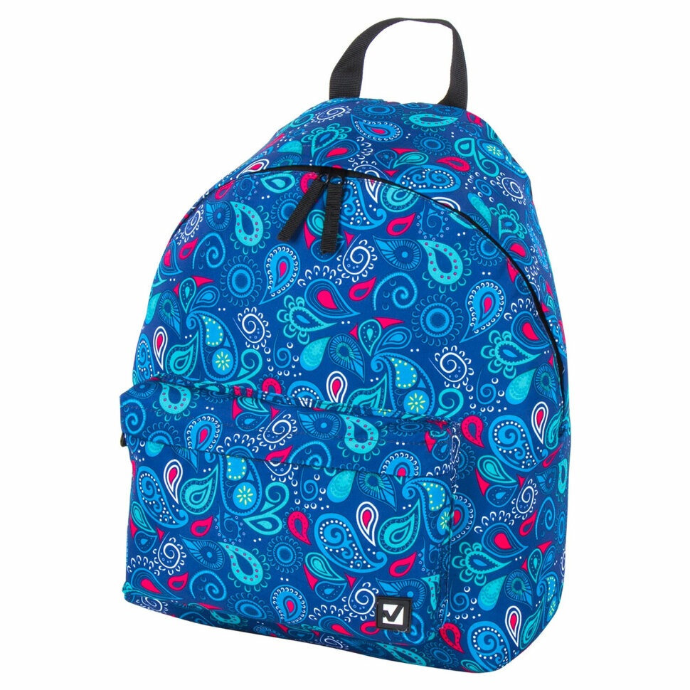 Рюкзак BRAUBERG сити-формат универсальный, "Uzor", разноцветный, 41х32х14 см, 228865, 228865