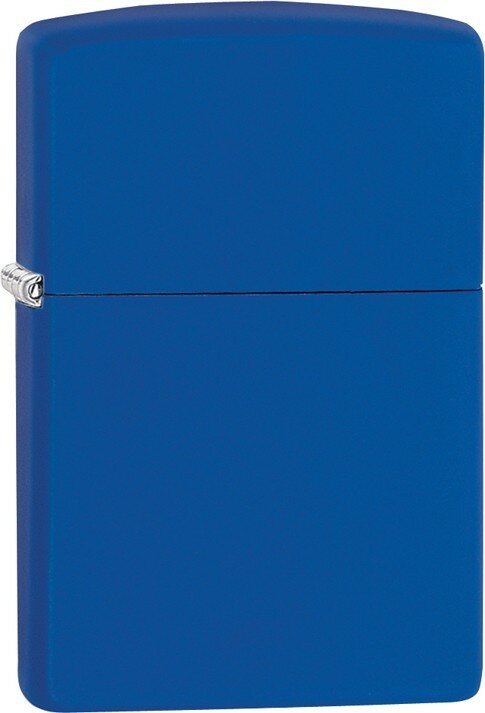 Зажигалка ZIPPO Classic с покрытием Royal Blue Matte латунь/сталь синяя матовая 38x13x57 мм