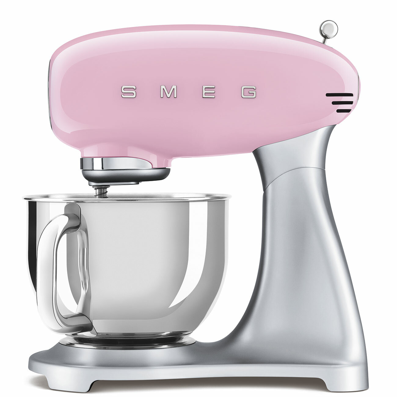 Миксер Smeg SMF02PKEU, розовый