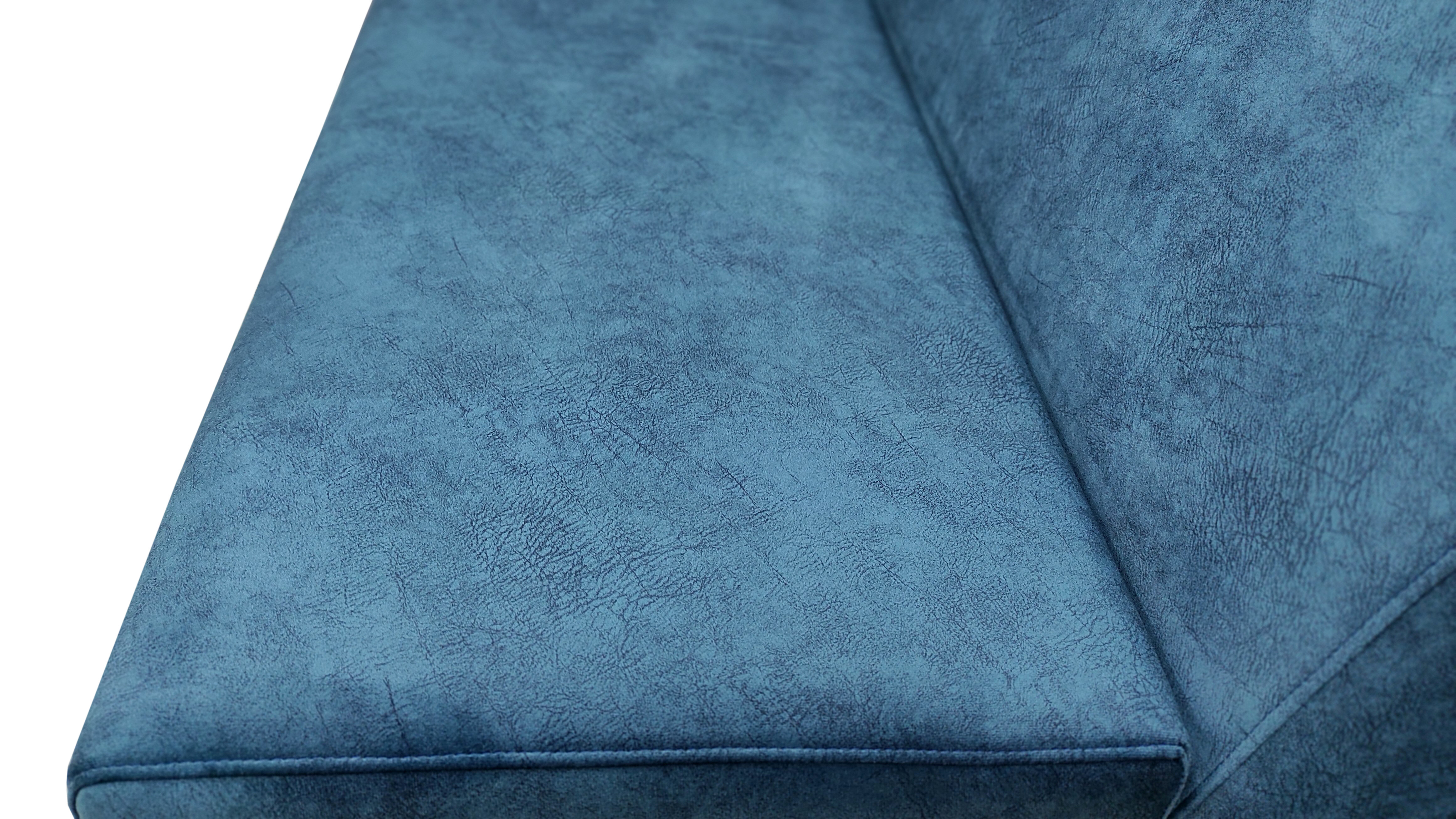 Кухонный диван Форум-2БН (200см) Синий - фотография № 4