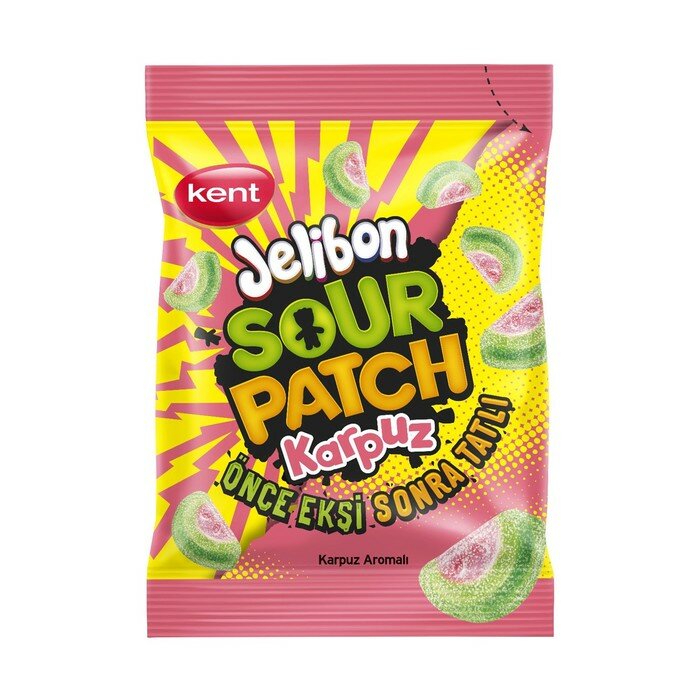 Мармелад JELIBON SOUR PATCH KARPUZ «Арбуз», 80 г - фотография № 4