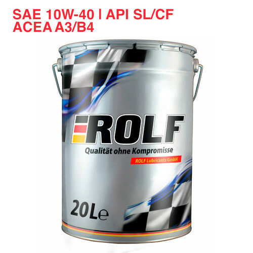 ROLF Energy SAE 10W-40 API SL/CF ACEA A3/B4 20л (322455)