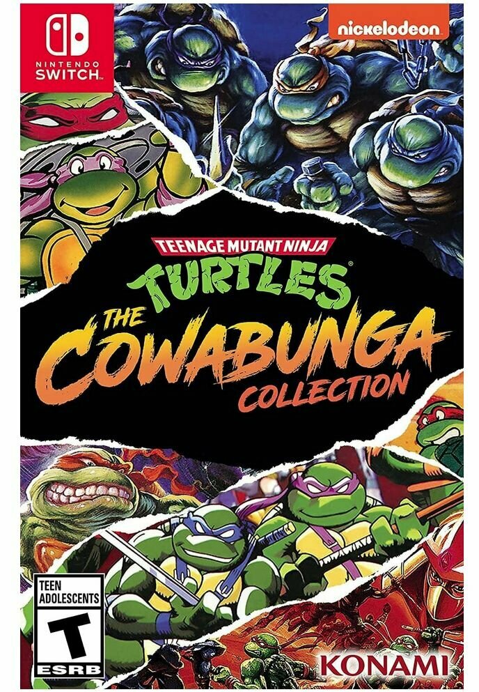 Игра Teenage Mutant Ninja Turtles: The Cowabunga Collection (Nintendo Switch картридж)